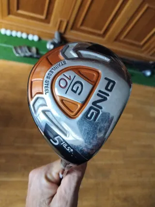 Madera 3 Ping G10 15.5° vara grafito stiff flex