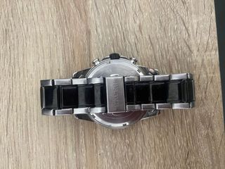 Reloj Racer Cronógrafo Negro y Plateado