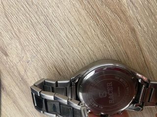 Reloj Racer Cronógrafo Negro y Plateado