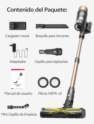Aspiradora Escoba Inalámbrica