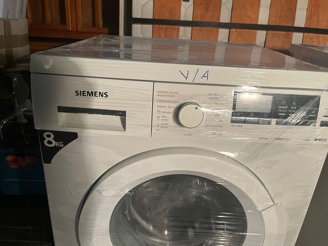 Lavadora Siemens 8 KG iQdrive