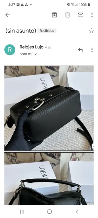 Bolso Loewe Puzzle Negro