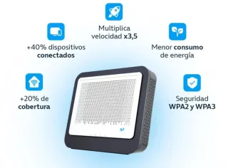 WiFi 6 Ruter Movistar 