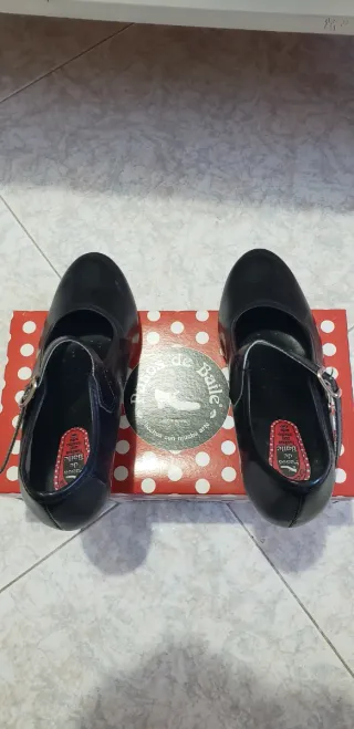 Zapatos Flamenco Niña Negros