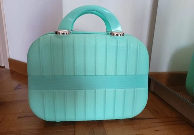 Neceser Hello Kitty Turquesa Nuevo Auténtico