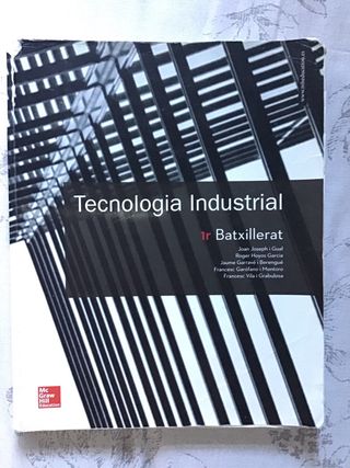 LA Tecnologia industrial 1 Batxillerat. Catalun...