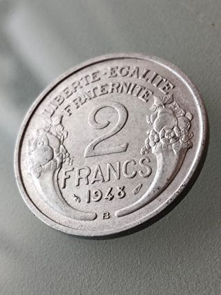 2 Francos Francia 1948 B