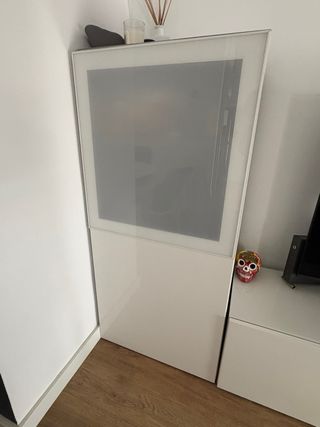 Mueble TV Ikea Besta Blanco