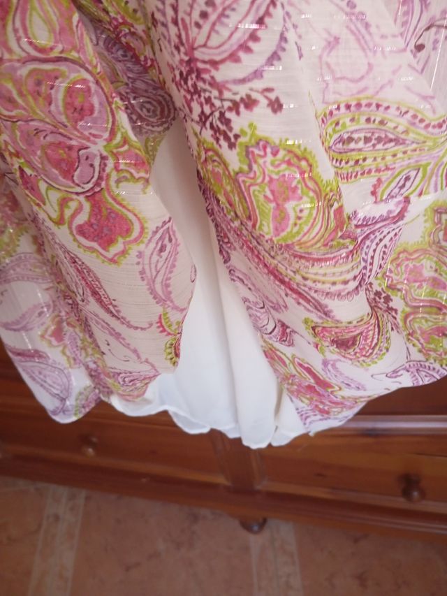 Vestido Zara Multicolor de