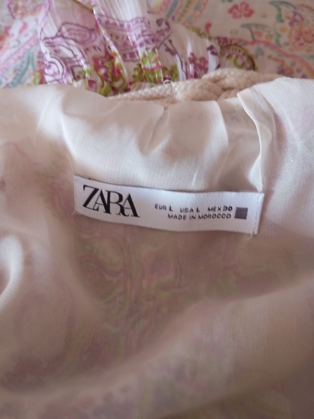 Vestido Zara Multicolor de