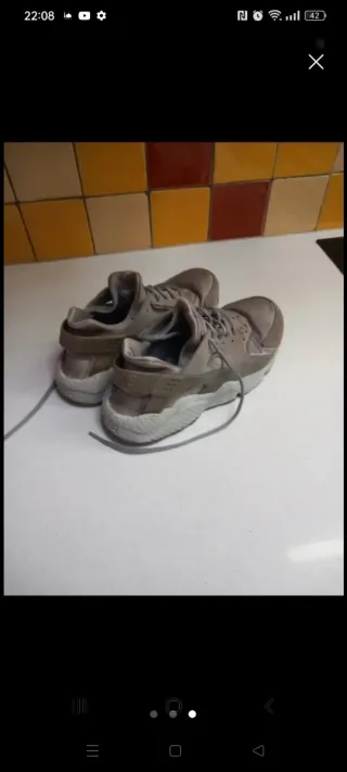 Zapatillas Nike Beige Talla 39