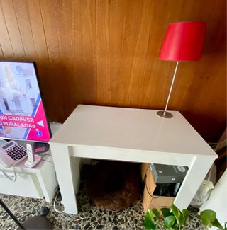 Consolle allungabile bianca Mesa 250cm, 4 tavoli