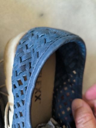 Zapatos Flexx azules mujer
