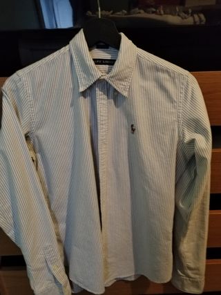 Camisa Oxford Rayas Mujer Ralph Lauren
