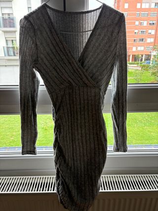 Vestido Shein Talla Única Gris