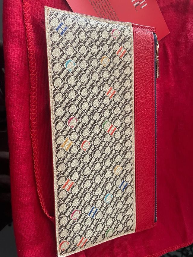 Cartera Carolina Herrera CH Original Roja
