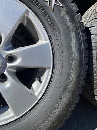 Llantas Mitsubishi Montero (4 unidades)
