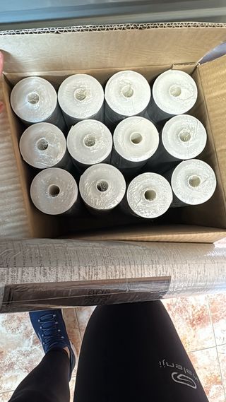 13 Rollos Papel Pintar Gris Sahara