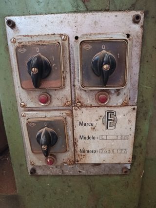 Espigadora de carpintería