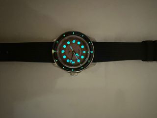 Reloj Horizon Nautilus salmón.