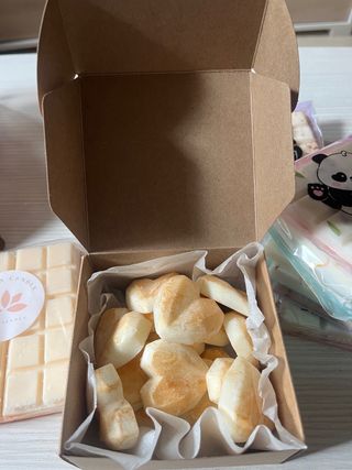 Cajita bombones aromáticos / wax melts