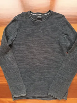 Jersey Jack & Jones gris hombre