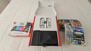 Nintendo Switch OLED + Hori + Capitán Tsubasa