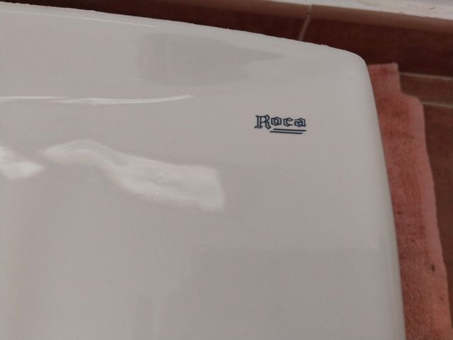 Lavabo Roca blanco con pie