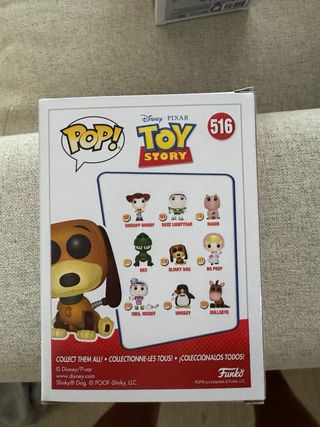 Funko Pop Slinky Dog 516 y bullseye 520 Toy Story