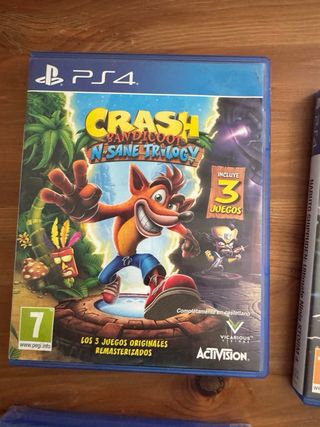 Juegos PS4: Crash, Naruto, Tekken, Final Fantasy