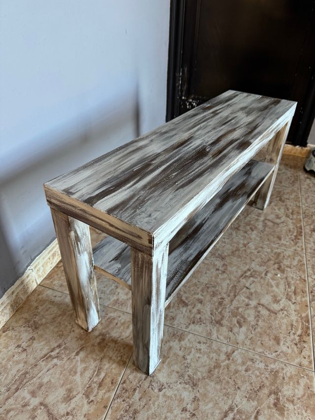 Mueble TV pequeño madera