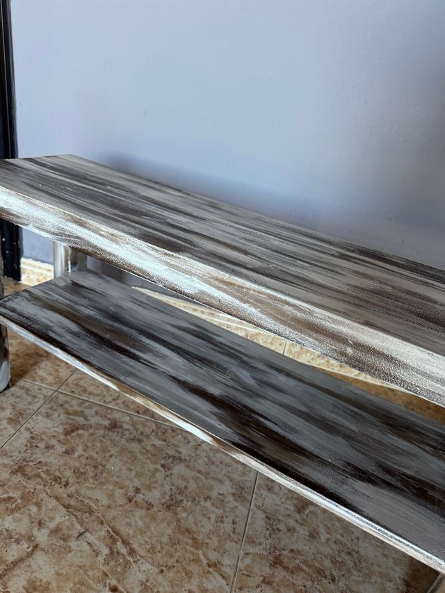 Mueble TV pequeño madera