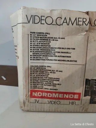 Videocamera Nordmende C 3001 autofocus