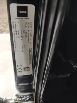 Horno TEKA HBC535 Nuevo
