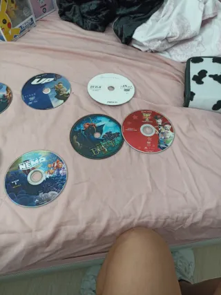 6 Películas Disney Pixar DVD (Español)