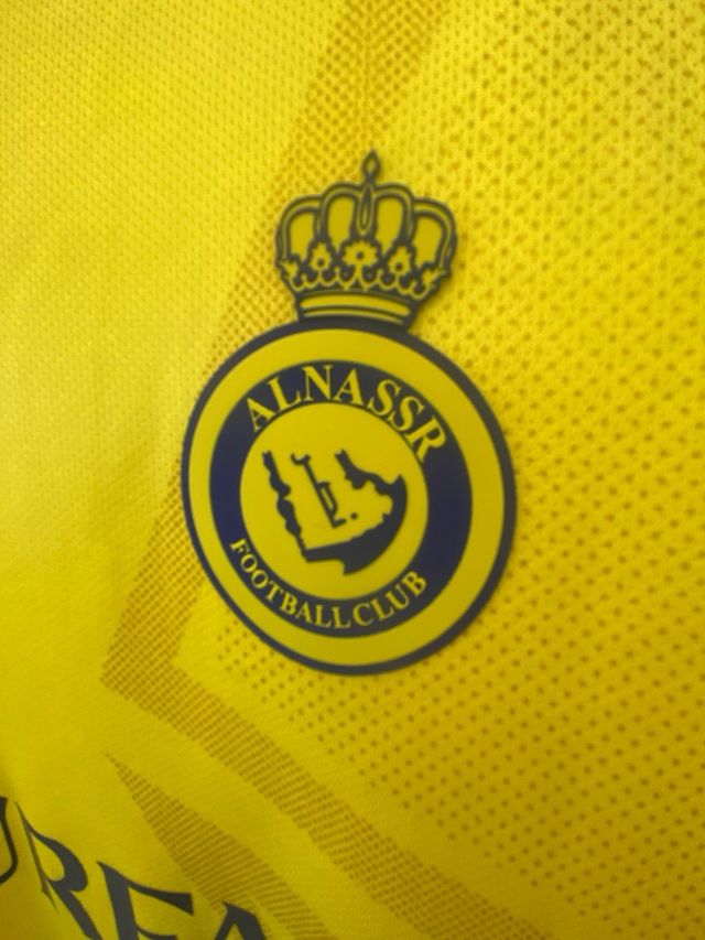 Camiseta Al Nassr FC - Amarilla y Azul