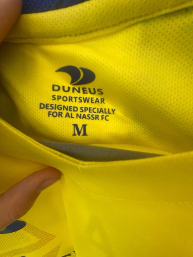 Camiseta Al Nassr FC - Amarilla y Azul