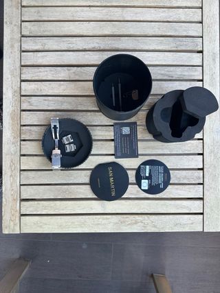 San Martin Reloj Automático Negro