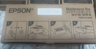 5 Tinta Epson para plotter 
1 tanque de desecho 
