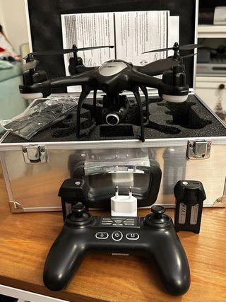 Dron Potensic T18 maletín de transporte y batería