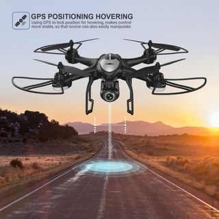 Dron Potensic T18 maletín de transporte y batería