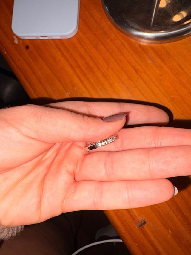 Anillo Swarovski Plata de ley