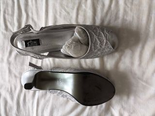 Conjunto complementos fiesta color plata