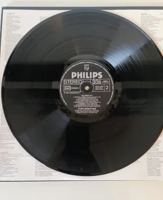 Doble Vinilo Yves Montand Olympia 81