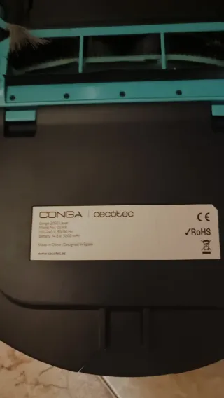 Robot Aspirador Cecotec Negro