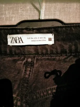 Pantalón Zara Negro Talla S