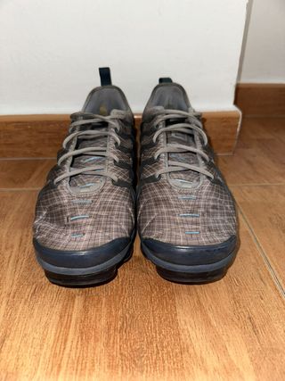 Zapatillas Nike VaporMax Gris y Turquesa