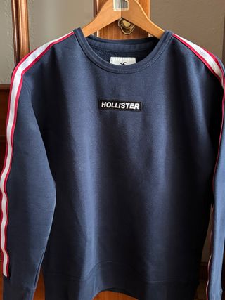Sudadera Hollister Azul Talla S