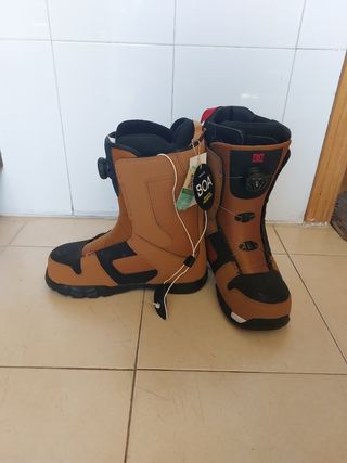 Scarponi da snowboard da uomo DC BOA Brown, taglia L.