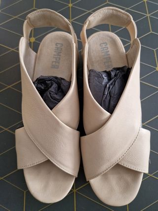 Sandalias Camper Balloon Talla 37 Beige